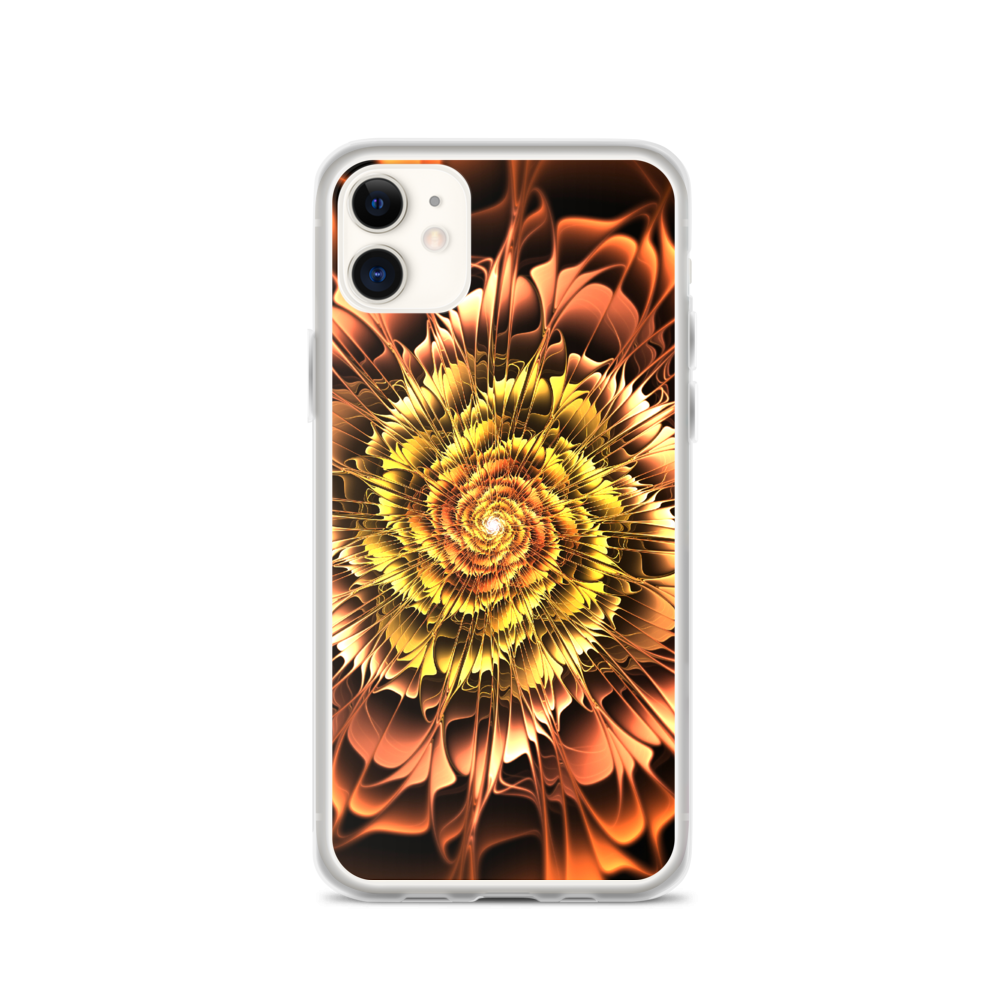 iPhone 11 Abstract Flower 01 iPhone Case by Design Express