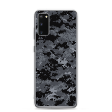Samsung Galaxy S20 Dark Grey Digital Camouflage Print Samsung Case by Design Express