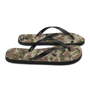 Desert Digital Camouflage Flip-Flops by Design Express