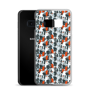 Mask Society Illustration Samsung Case by Design Express