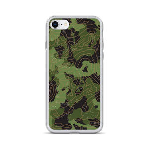 iPhone 7/8 Green Camoline iPhone Case by Design Express
