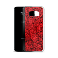 Red Rose Pattern Samsung Case by Design Express
