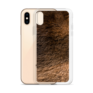 Bison Fur Print iPhone Case by Design Express