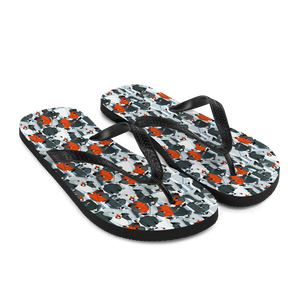 Mask Society Illustration Flip-Flops by Design Express