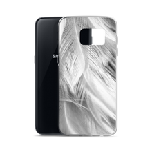 White Feathers Samsung Case by Design Express
