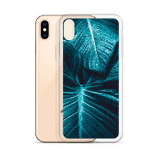 Turquoise Leaf iPhone Case by Design Express