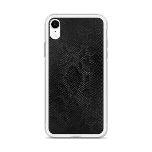 Black Snake Skin iPhone Case by Design Express