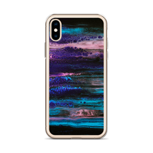 Purple Blue Abstract iPhone Case by Design Express