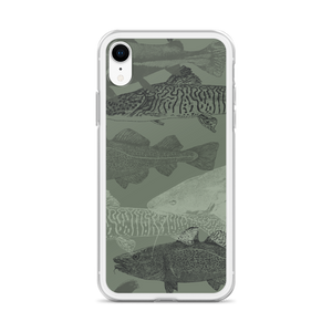 Army Green Catfish iPhone Case by Design Express