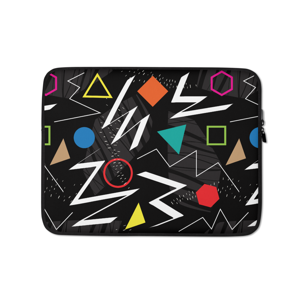 13 in Mix Geometrical Pattern Laptop Sleeve by Design Express