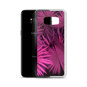 Pink Palm Samsung Case by Design Express