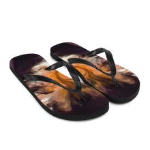 Abstract Painting Flip-Flops by Design Express