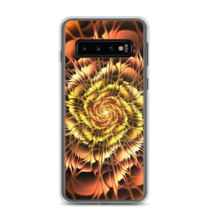 Samsung Galaxy S10 Abstract Flower 01 Samsung Case by Design Express