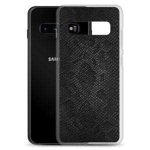 Black Snake Skin Samsung Case by Design Express