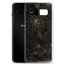 Golden Floral Samsung Case by Design Express