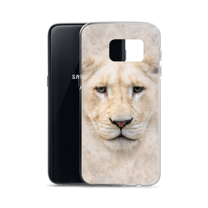 White Lion Samsung Case by Design Express