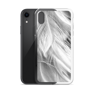 White Feathers iPhone Case by Design Express