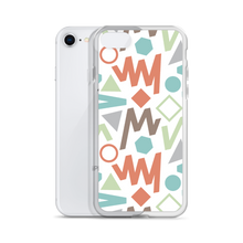 Soft Geometrical Pattern 02 iPhone Case by Design Express