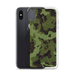 Green Camoline iPhone Case by Design Express