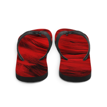 Red Feathers Flip-Flops by Design Express