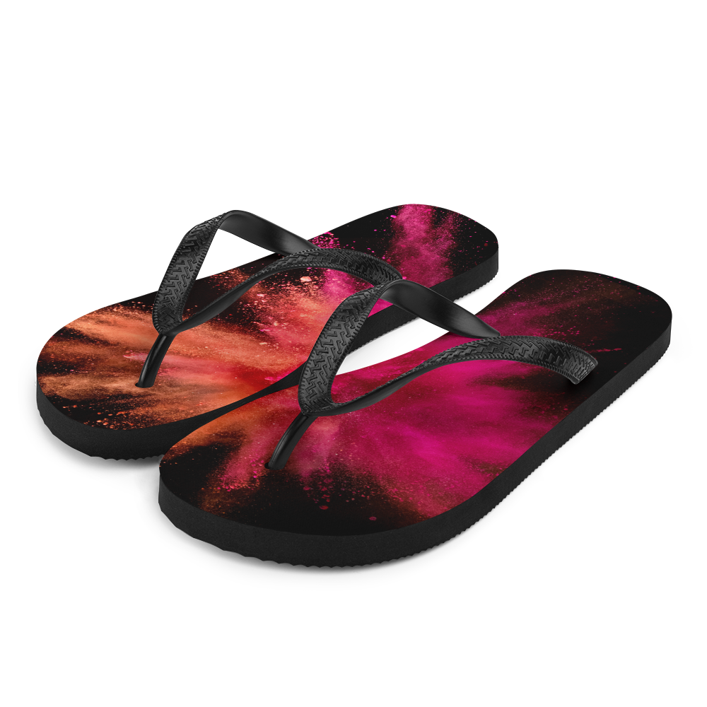S Powder Explosion Flip-Flops by Design Express
