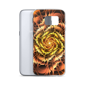 Abstract Flower 01 Samsung Case by Design Express
