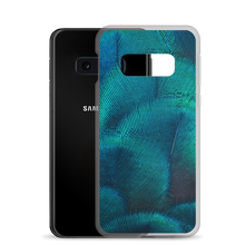 Green Blue Peacock Samsung Case by Design Express