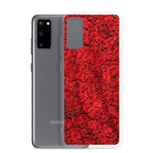 Red Rose Pattern Samsung Case by Design Express