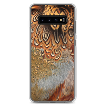 Samsung Galaxy S10+ Brown Pheasant Feathers Samsung Case by Design Express
