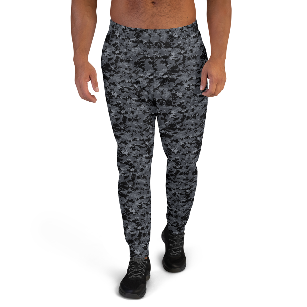 XS Dark Grey Digital Camouflage Men's Joggers by Design Express