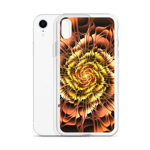 Abstract Flower 01 iPhone Case by Design Express