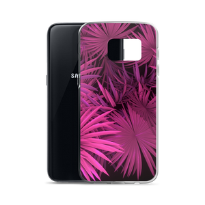 Pink Palm Samsung Case by Design Express