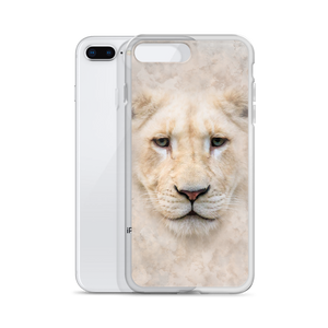 White Lion iPhone Case by Design Express
