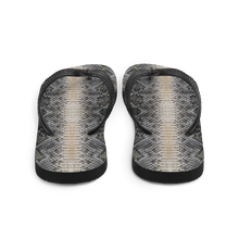 Snake Skin Print Flip-Flops by Design Express