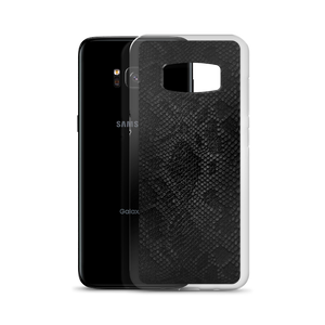 Black Snake Skin Samsung Case by Design Express