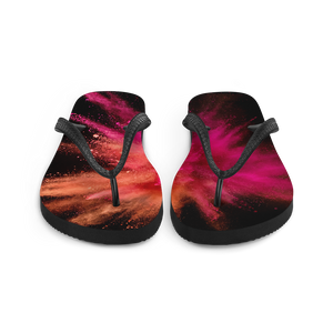 Powder Explosion Flip-Flops by Design Express