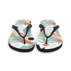 Mix Geometrical Pattern 03 Flip-Flops by Design Express