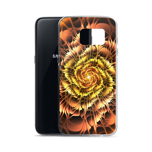 Abstract Flower 01 Samsung Case by Design Express
