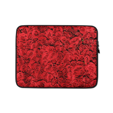 13 in Red Rose Pattern Laptop Sleeve by Design Express
