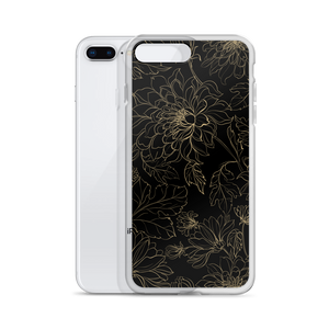 Golden Floral iPhone Case by Design Express