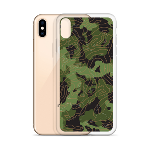 Green Camoline iPhone Case by Design Express