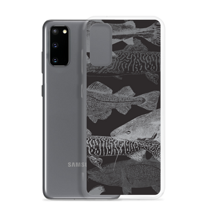 Grey Black Catfish Samsung Case by Design Express