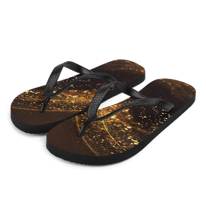S Gold Swirl Flip-Flops by Design Express