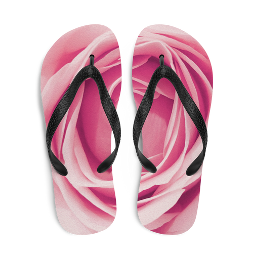 Pink Rose Flip-Flops by Design Express