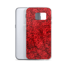 Red Rose Pattern Samsung Case by Design Express