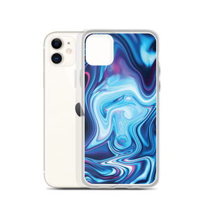 Lucid Blue iPhone Case by Design Express
