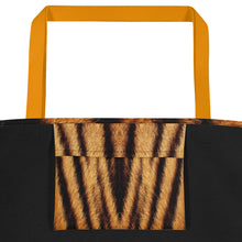 Tiger "All Over Animal" 4 Beach Bag Totes by Design Express