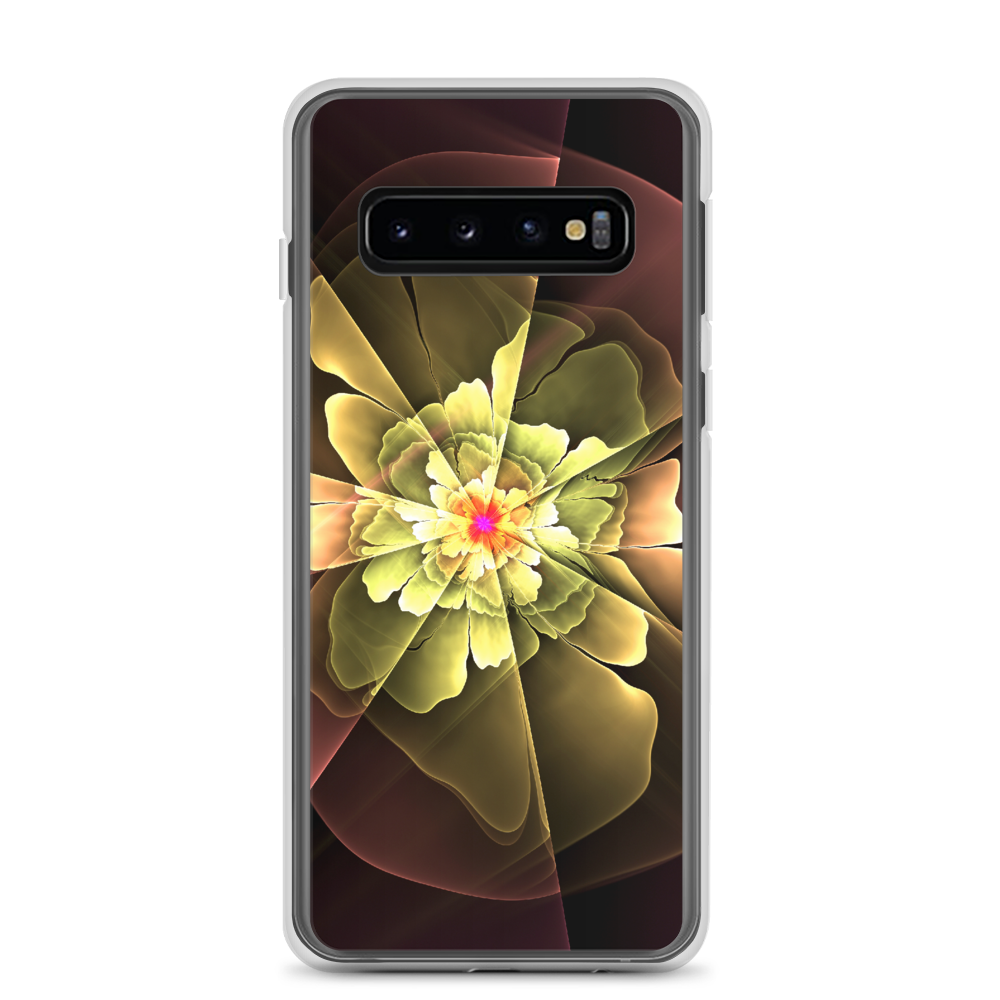 Samsung Galaxy S10 Abstract Flower 04 Samsung Case by Design Express