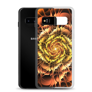 Abstract Flower 01 Samsung Case by Design Express