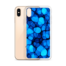 Crystalize Blue iPhone Case by Design Express